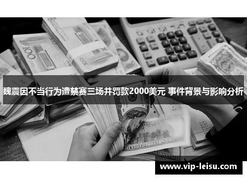 魏震因不当行为遭禁赛三场并罚款2000美元 事件背景与影响分析